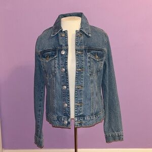 Classic Blue Denim Jacket - Women's Jean Coat